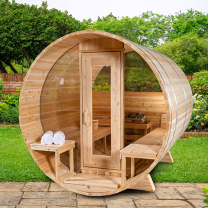 Serenity MP Barrel Sauna - Leisure Craft CTC2245MP