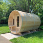 CT Tranquility Barrel Sauna - Leisure Craft CTC2345W