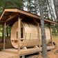 CT Tranquility Barrel Sauna - Leisure Craft CTC2345W