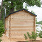 CT Georgian Cabin Sauna with Porch - Leisure Craft CTC88PW